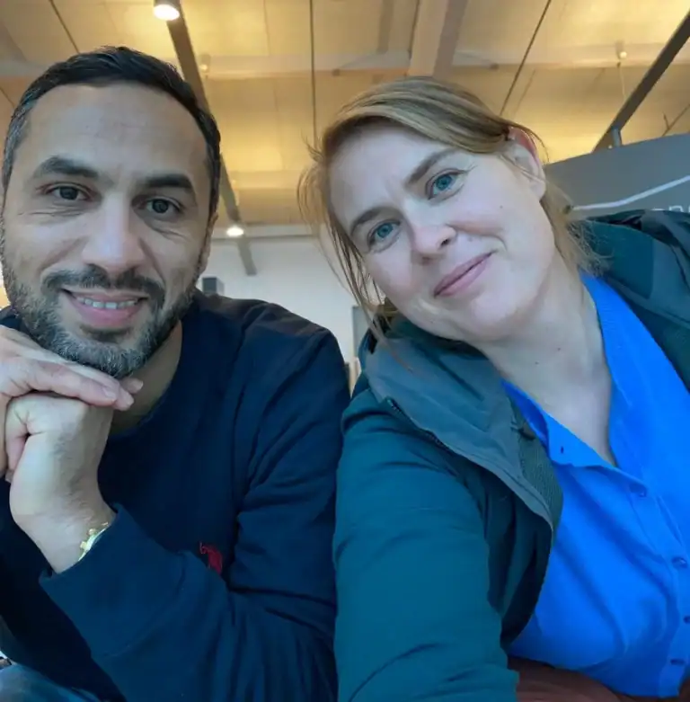 Zouhair Ghalfi y Elisa, de HechoPolvo